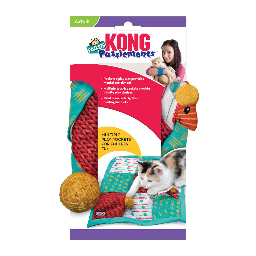Kong Puzzlements Pockets juguete para gatos, , large Imagen numero 2